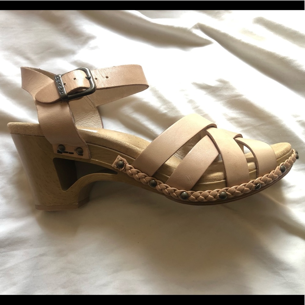 Dansko Tan Heels